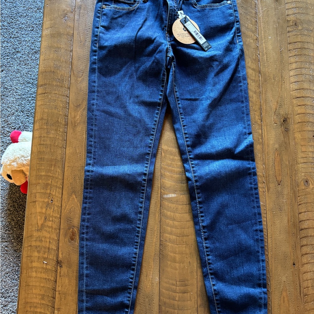 ahari Jeans Womens Size 4/27 Blue Denim Cotton Kelly Classic Skinny Leg Comfort